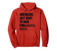 Girls Just Want to Have Fundamental Rights Women Human Right Sudadera con Capucha
