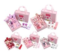 Girls Kids Hair Accessories, Glitter Hairpin Set, 0.46 Inches Stylish Hair Clips, Assorted Hairpieces for Girls, Parties, School, Ballet Fun, and Sparkly Hairs Styling