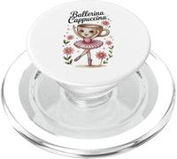 Girls Kids Meme Italian Brainrot Ballerina Cappuccina PopSockets PopGrip para MagSafe
