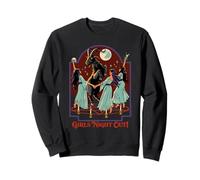 Girl's Night Out Witches Retro Vintage Funny Adult Humor Sudadera