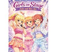 Girls on Stage - Jede auf ihre Art: Ein kreatives Malbuch für Mädchen voller bunter Ideen