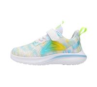 Girls Running Trainers Kids Mesh Wide Fit Tennis Sneakers Easy Fasten Athletic Football Walking School Gym Breathable Lightweight Joggers Footwear for Little/Big Kid