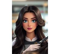 Girl's Secret Diary: Cute Notebook for Hairstylists, 200-Page Lined Hardcover Journal, 6x9: Perfect Gift for Birthday, Valentine's Day, Christmas, Easter, and Any Occasion for Girls, Kids, and Women