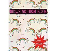 Girl's Sketchbook: Glossy Cover with 100+ Pages for drawing, coloring and using imagination. Good on the go, and better than screens and electronics.