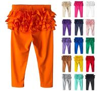 Girls Skirted Leggings Kids Plain Shiny Footless Ballet Dance Tights Children Summer Athletic School Leggings Fashion Teen Casual Soft Pants for Sports Yoga Gymnastics