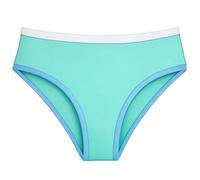 Girls Solid Color Swim Trunks Beach Shorts For Kids Adjustable Elastic Waist Bottoms Sun Pool Wear (Sky Blue, 2-3 Years)