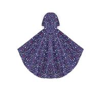 Girls Toddler Raincoat Rain Ponchos Hooded Outerwear Blue 39.824.40.1in Keep Dry and Comfortable 1Pcs