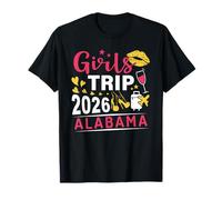 Girls Trip 2026 Alabama Travel Girls Group Alabama Vacay Camiseta