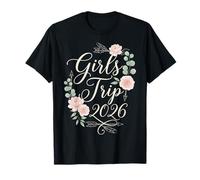 Girls Trip 2026 Family Matching Friends Road Trip Vacation Camiseta