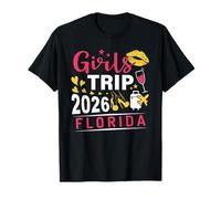 Girls Trip 2026 Florida Travel Girls Group Florida Vacay Camiseta