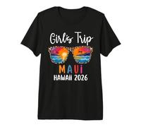 Girls Trip 2026 Maui Hawaii Girls Weekend Summer Vacation Camiseta Premium