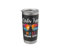 Girls Trip 2026 Maui Hawaii Girls Weekend Summer Vacation Vaso térmico de acero inoxidable de doble pared