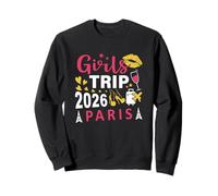 Girls Trip 2026 Paris Travel Girls Group France Vacay Sudadera