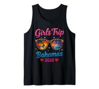 Girls Trip Bahamas 2026 Family Cruise Trip Birthday Party Camiseta sin Mangas