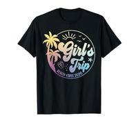 Girls Trip Beach Vibes 2026 Girls Weekend Vacation Matching Camiseta