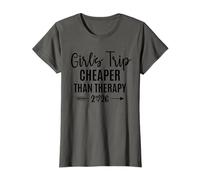 Girls Trip Cheaper Than a Therapy 2026 Girls Vacation Trip Camiseta