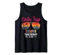 Girls Trip Cheaper Than a Therapy 2026 Hawaii Girls Weekend Camiseta sin Mangas