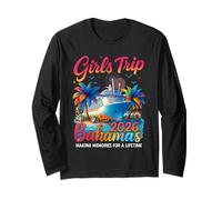 Girls Trip Cruise Bahamas 2026 Matching Family Cruise Party Manga Larga