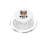 Girls Trip NYC 2027 Melanin Girls Black Queen Group PopSockets PopGrip para MagSafe