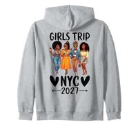 Girls Trip NYC 2027 Melanin Girls Black Queen Group Sudadera con Capucha