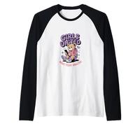 Girls United Hace Que Hoy Sea un Oso increíble y Lindo Camiseta Manga Raglan
