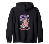 Girls United Hace Que Hoy Sea un Oso increíble y Lindo Sudadera con Capucha