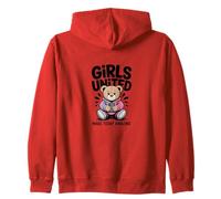 Girls United Hace Que Hoy Sea un Oso increíble y Lindo Sudadera con Capucha