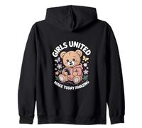 Girls United Hace Que Hoy Sea un Oso increíble y Lindo Sudadera con Capucha