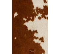 Girls Who Journal Brown Cow Print Journal: 120-Page Lined Notebook for Daily Journaling, Manifestation, and Hot Girl Energy