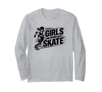 Girls Who Skate Ruedas Derby Quad Disco Patines Patinador Manga Larga