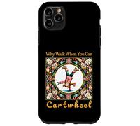 Girls Why Walk When You Can Cartwheel Christmas Cartwheeling Carcasa para iPhone 11 Pro MAX