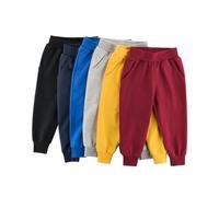 Girls Wide Leg Joggers Kids Elastic Waist Baggy Tracksuit Bottoms Children Cargo Sweatpants Cotton Straight Leg School Trousers Teen Girls Casual Athletic Jogging Pants for Outdoor Sports Training