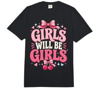 Girls Will Be Girls Funny Girl Quote Power Comfort Colors Adult Heavyweight T-Shirt