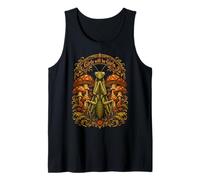 Girls Will Be Girls Praying Mantis Art Nouveau Poster Camiseta sin Mangas