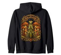 Girls Will Be Girls Praying Mantis Art Nouveau Poster Sudadera con Capucha