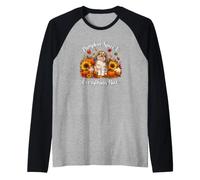Girls Womens Mom Pumpkin Spice Mini Holland Lop Bunny Rabbit Camiseta Manga Raglan
