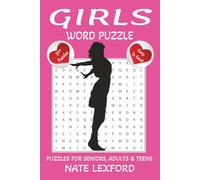 Girls Word Search Puzzle Book: Word Searches with Easy to Read Print about Girls, Daughters, Teenager and more | 6x9 inches, 110 pages |50+ Puzzles … Gifts for Vacations, Holidays and Free Times