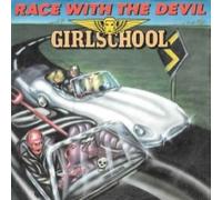 GIRLSCHOOL - RACE WITH THE DEVIL 7 INCH (7" VINYL 45) UK BRONZE 1980