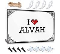 Girly Cool - Accesorios de decoración de pared | I Love Alvah Sweet Basement Decor (30 x 40 cm)