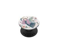 Girly | Hada Acuarela | Coqueta | Flor Silvestre con Hada PopSockets PopGrip Adhesivo