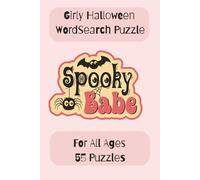 Girly Halloween Word Search: All Halloween Word Search
