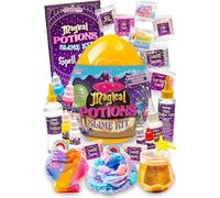 GirlZone Kit de Slime Huevo Sorpresa de Pociones Mágicas para Hacer Slime Que Brilla en la Oscuridad Kit de Regalo para Niñas Juego de Hechizos!