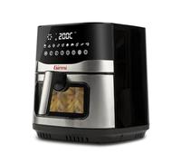 Girmi FG90 Freidora de aire Ecofrit Premium, 2200 W, 9 L, Doble Resistencia, Pantalla Digital, Negro