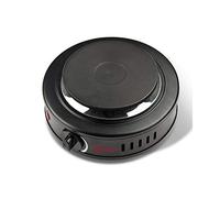 Girmi PE16 - Placa eléctrica, placa de hierro fundido, ajuste de temperatura, 500 W