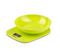 Girmi PS0103 - Báscula de cocina, plástico, verde