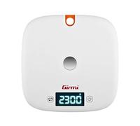 Girmi PS02 Mesa Alrededor Báscula electrónica de cocina Naranja, Color blanco - Báscula de cocina (Báscula electrónica de cocina, 5 kg, 1 g, Naranja, Blanco, Mesa, Alrededor)