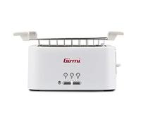 Girmi TP91 - Tostador de pan XL, 1500 W, plástico, blanco