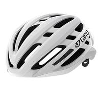Giro Agilis Casco de Carretera - MIPS - In-Mold - Ajuste Regulable - Buena ventilación - Carcasa EPS - CE EN1078 - Matte White, Talla: L