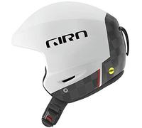 Giro Avance MIPS Casco, Hombre, Matte White/Carbon, 59-60.5 cm