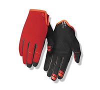 GIRO Bike DND - Guantes para Bicicleta (21 m), Color Rojo y Naranja